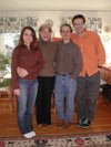 Nick with the fam at Thanksgiving