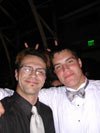 Nick and Tim at Jon and Jess' wedding