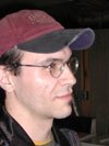 Nick wearing his Amherst Brewing Company hat