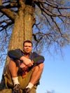 One of Nick's most favorite photos of himself at Mt. Pollux