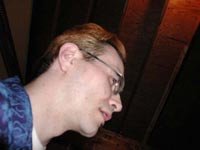 Nick looking stupid
