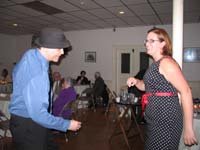 Nick dancing with Kate at Melissa and Mike's wedding