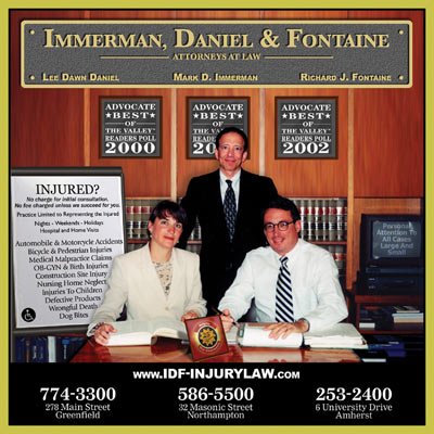 Immmerman, Daniel & Fontaine - Yellow Pages Book Cover Ad - Nick's Favorite Promotional Artwork