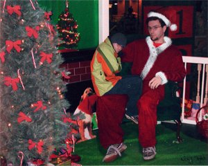 2002 "St." Nick Xmas Card - Bad Kids
