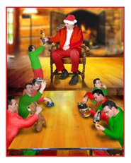 2007 "St." Nick Xmas Card - The Workshop