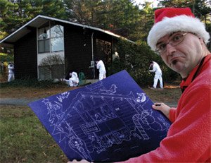 2009 "St." Nick Xmas Card - New House