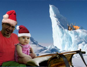 "St." Nick Christmas Card 2014